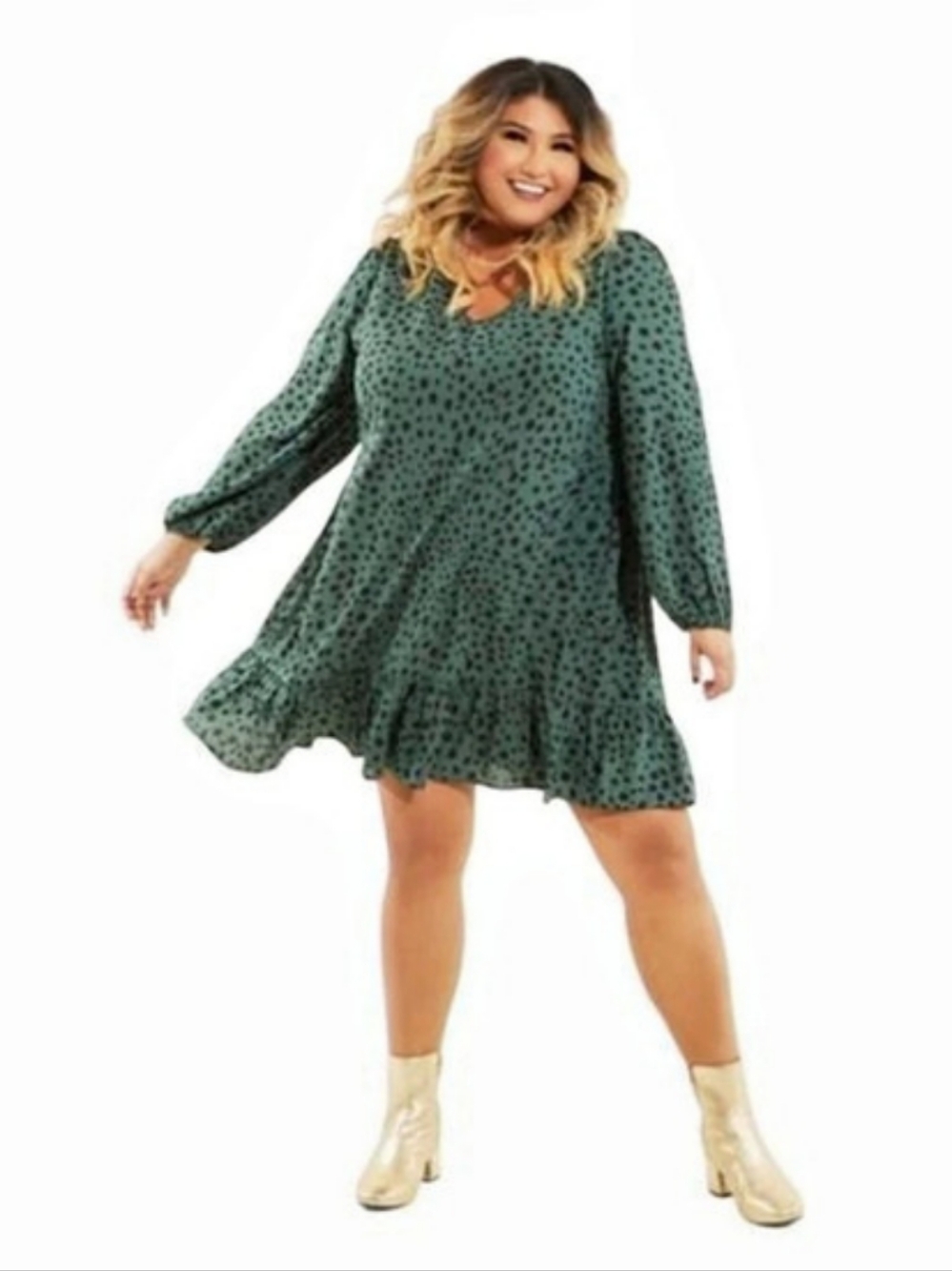 Arula Leopard Print Shift Dress Size X/